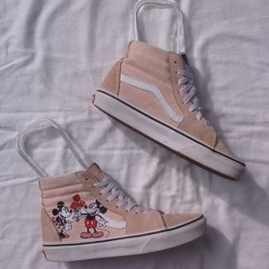 Disney Mickey & Minnie Hi Top Vans